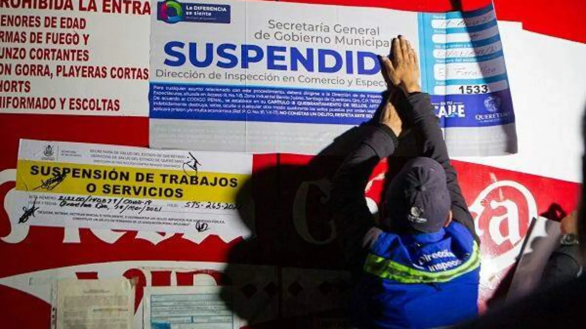 SUSPENDE UNIDAD